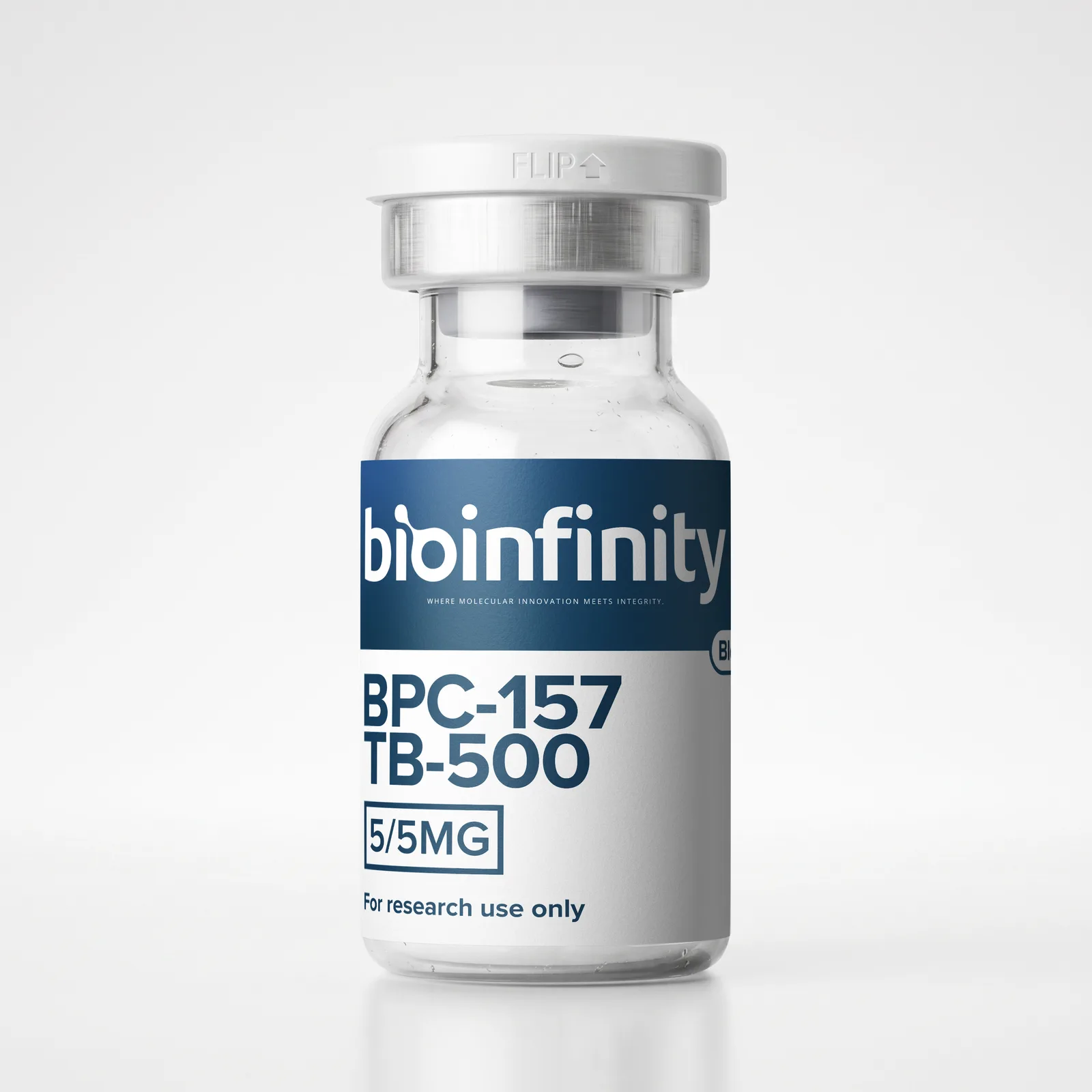 BPC-157 + TB-500 Blend — Pre-Mixed Stack Vial, ≥99% Purity, COA